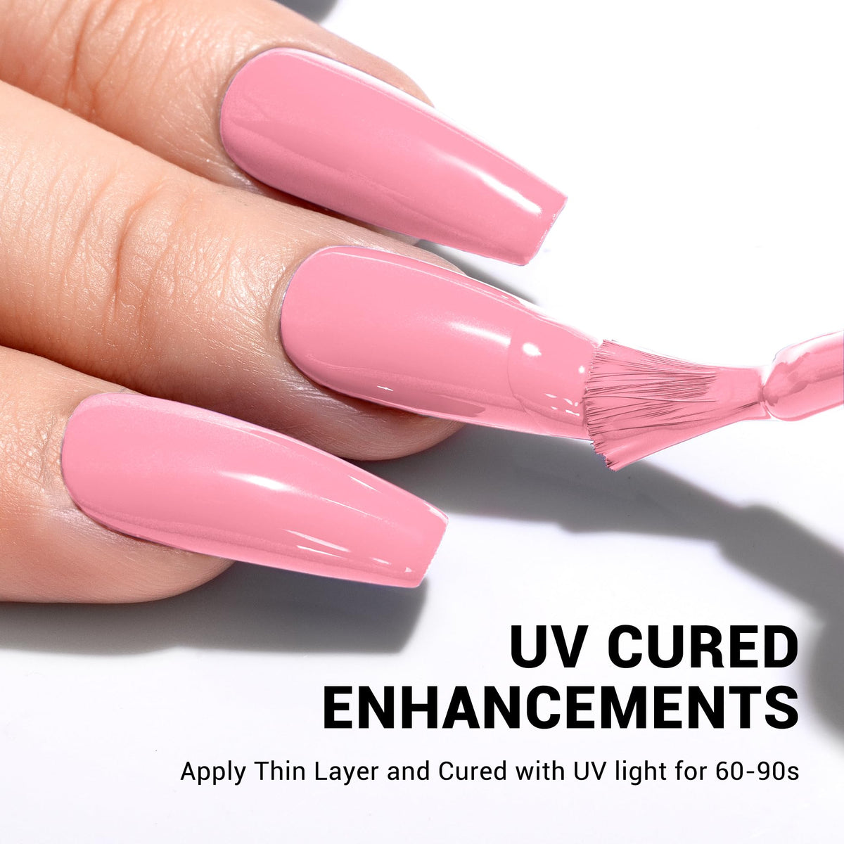 Vernis gel MelodySusie après application sur les ongles