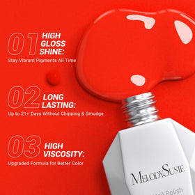 Vernis gel MelodySusie avec lampe UV pour séchage