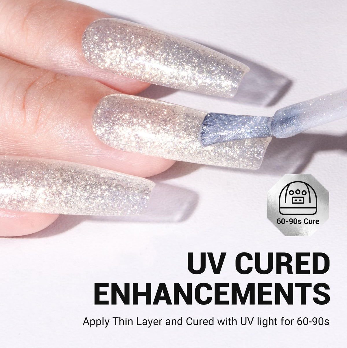 Vernis gel MelodySusie sur un support esthétique