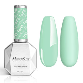Vernis gel MelodySusie vert menthe 15 ml vue de face