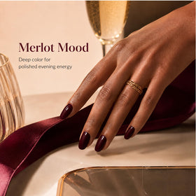 Vernis gel Merlot Wine dans son emballage
