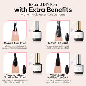 Vernis gel modelones avec formule sans bulles