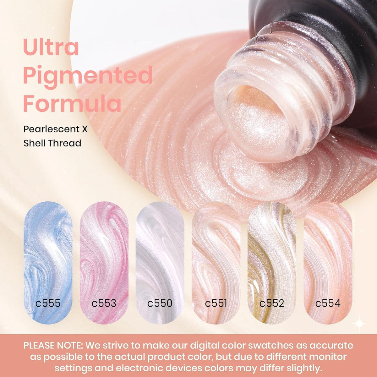 Vernis gel nacré Beetles couleur c551