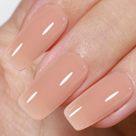 Vernis gel nude brun 15ml de beetles vue avant