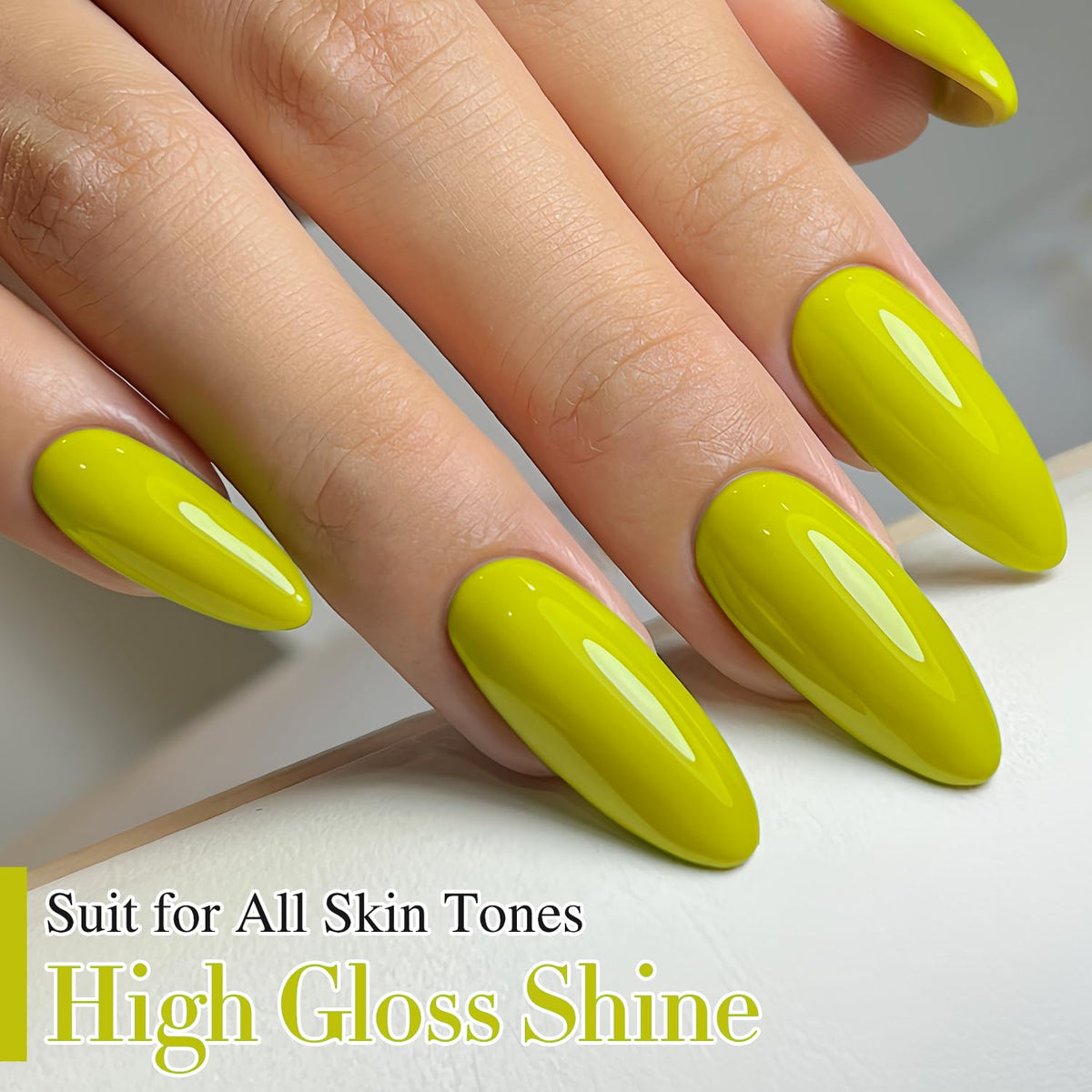 Vernis gel Olive Green avec base et top coat