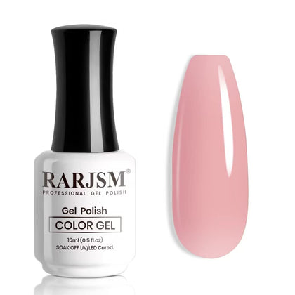 Vernis gel rose nude RARJSM 15ml vue avant