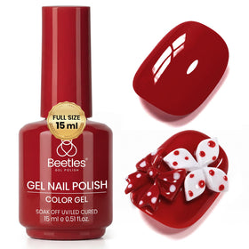 Vernis gel rouge Berry Naughty 15ML vue avant