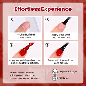 Vernis gel rouge Berry Naughty en usage quotidien