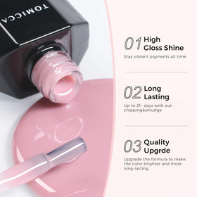 Vernis gel TOMICCA avec accessoires de nail art