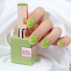 Vernis Gel Translucide Double Rhythm 15ml de couleur laiteuse