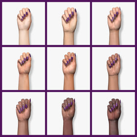 Vernis Gel Vishine 15ml violet, finition brillante