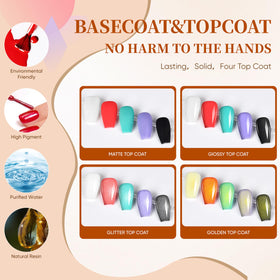 Vernis gel YALSYNY avec brillance éclatante et couleurs à la mode