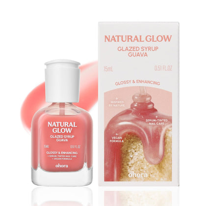 Vernis ohora 2-en-1 Renforçateur et Sheer Guava avant