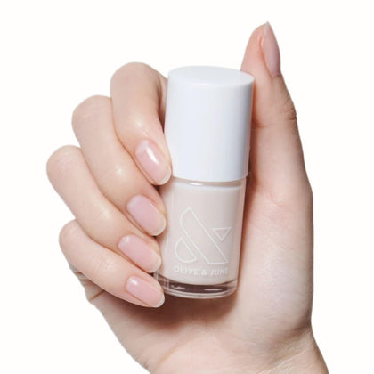Vernis Olive & June BEB Blanc Transparent vue de face
