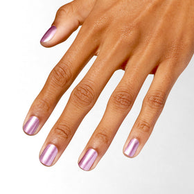 Vernis OPI Cyborn Again violet métallisé avec reflet lumineux