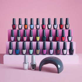 Vernis OPI Just Got Leid sur des ongles bien manucurés