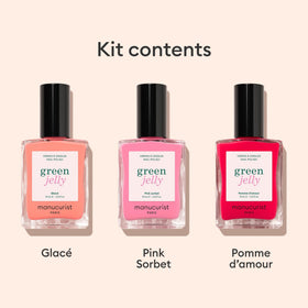 Vernis Pomme d'Amour de Manucurist avec texture jelly