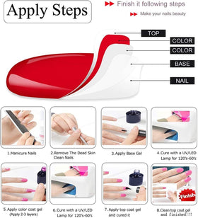 Vernis Vishine sur une table de manucure