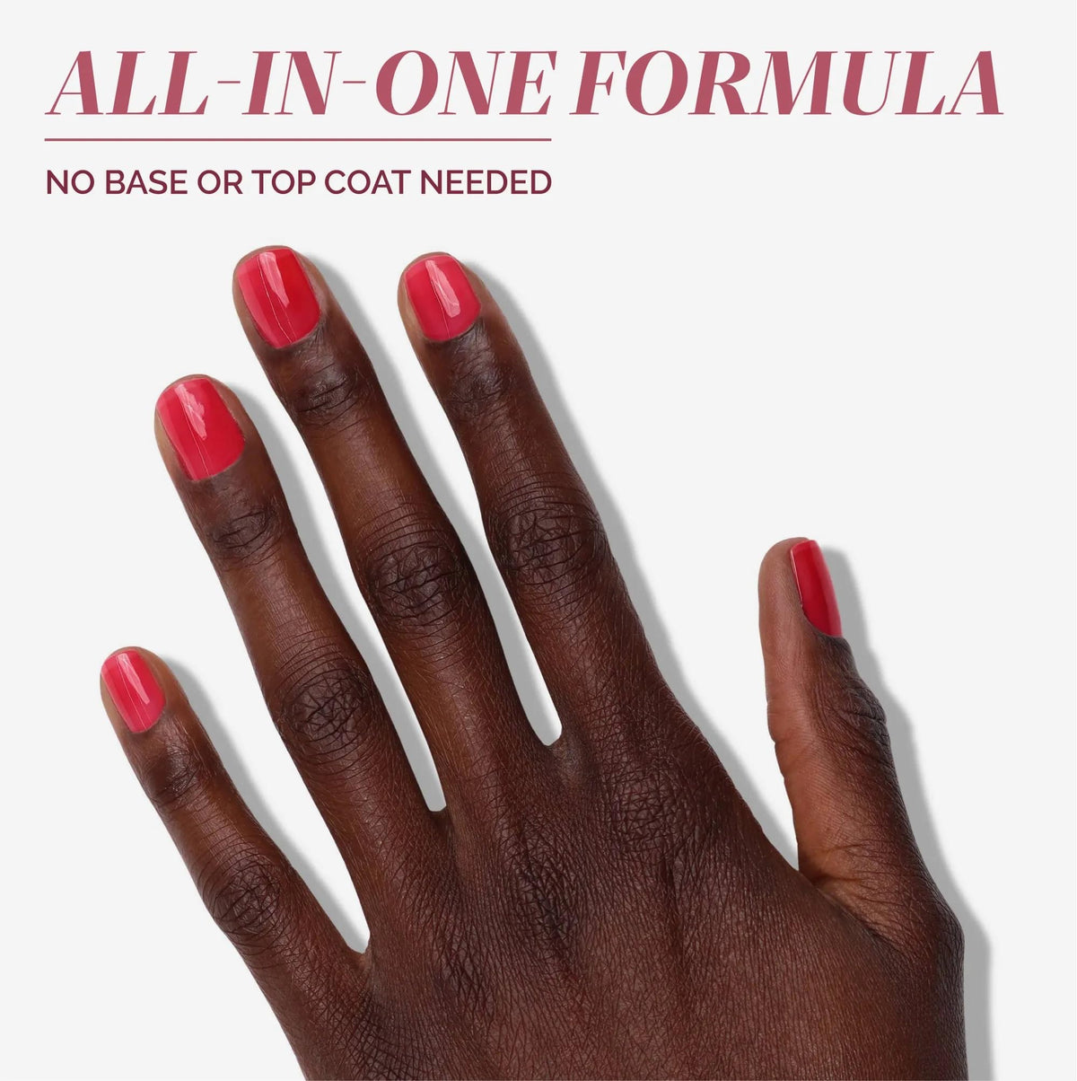 Verre de LONDONTOWN Kur Perfecting Nail Veil sur table