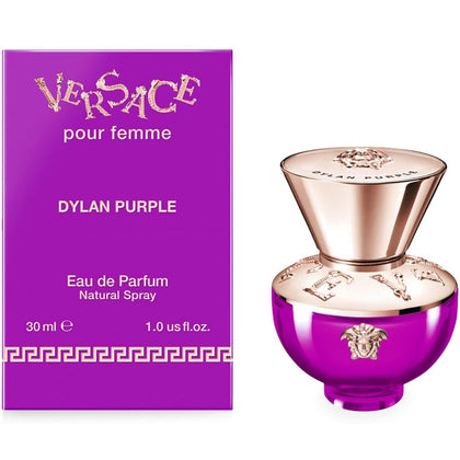 Versace Dylan Purple Eau de Parfum 30 ml pour Femme, flacon élégant