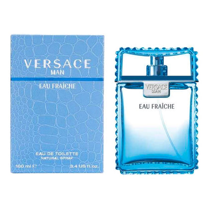 Versace Eau Fraiche Homme 100ml flacon avec design élégant