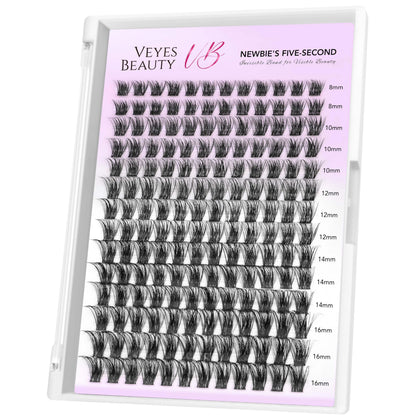 VEYESBEAUTY Bomb Lash Clusters 8-16mm vue avant