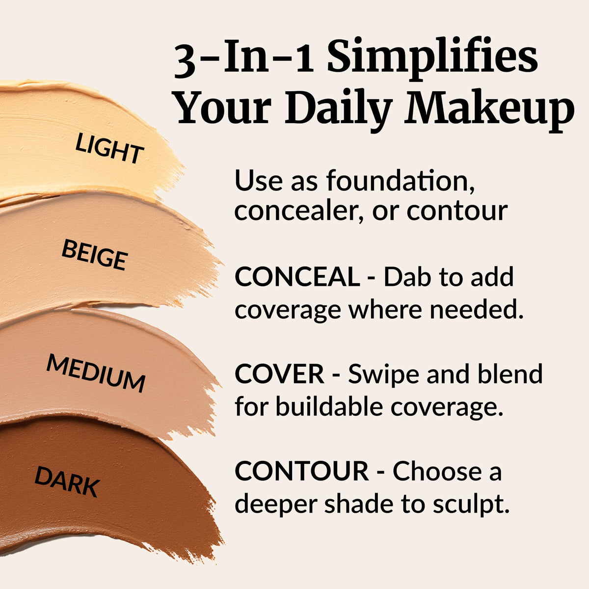 Vibriance Complexion Stick beige naturel en ambiance de maquillage