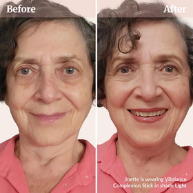 Vibriance Complexion Sticks application sur la peau
