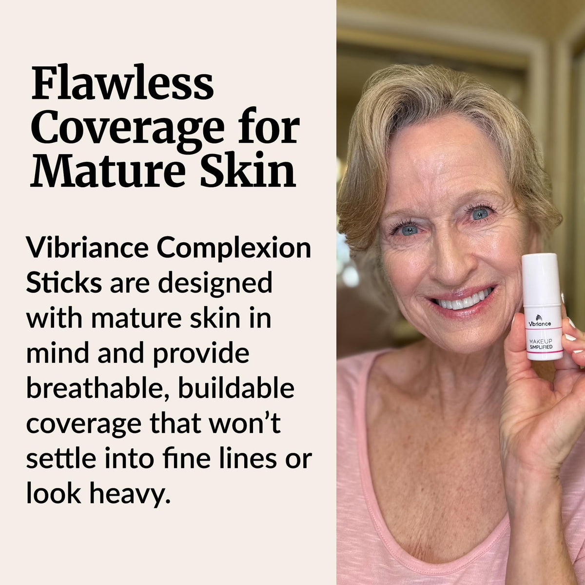 Vibriance Complexion Sticks avec packaging élégant
