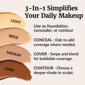 Vibriance Complexion Sticks teintes disponibles