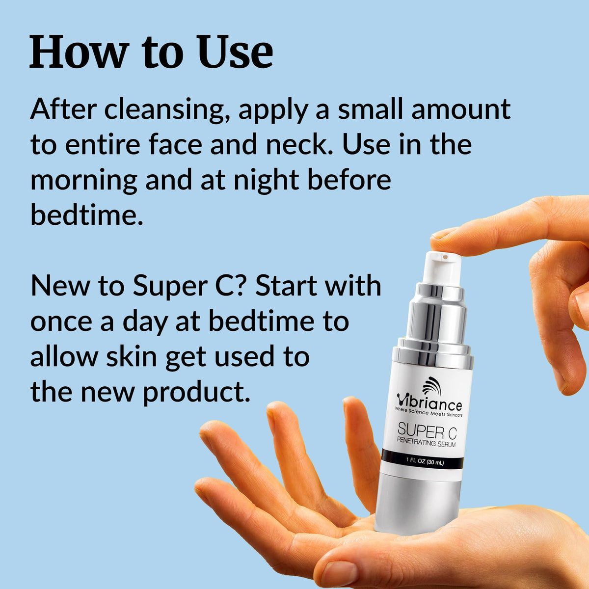 Vibriance Sérum Super C 30 ml avec pipette
