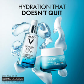VICHY Minéral 89 Crème Hydratante Riche lors d'une routine de soin
