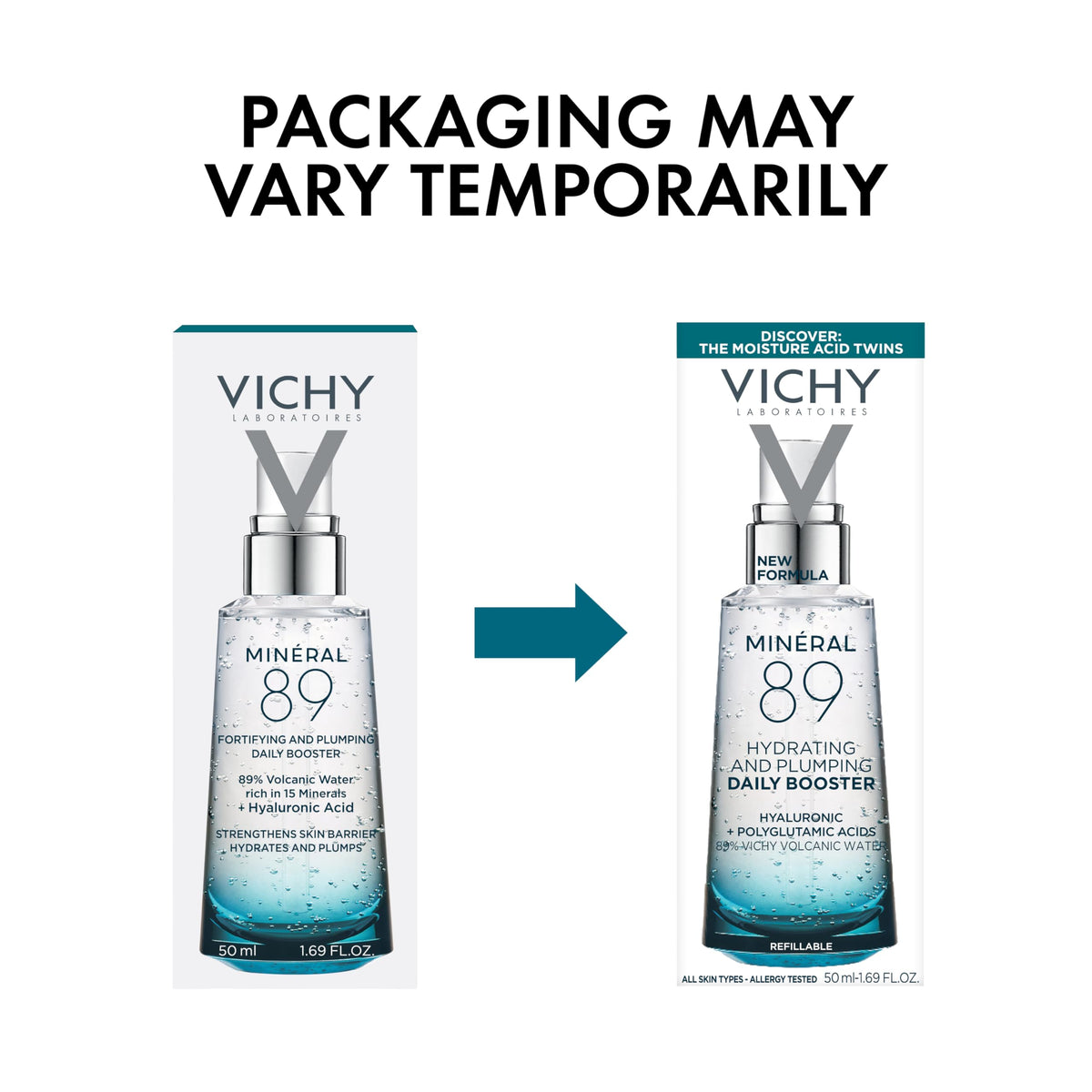 VICHY Minéral 89 Sérum Hyaluronique packaging