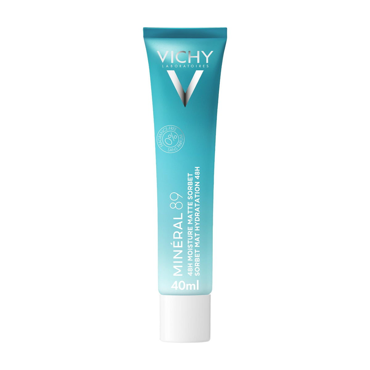 VICHY Minéral 89 Sorbet Crème Hydratante Matifiante 40ml vue de face