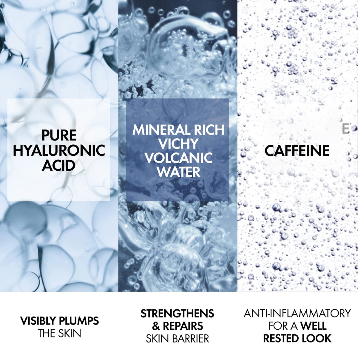 VICHY Sérum Minéral 89 application sur le contour des yeux