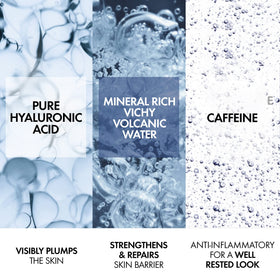 VICHY Sérum Minéral 89 application sur le contour des yeux