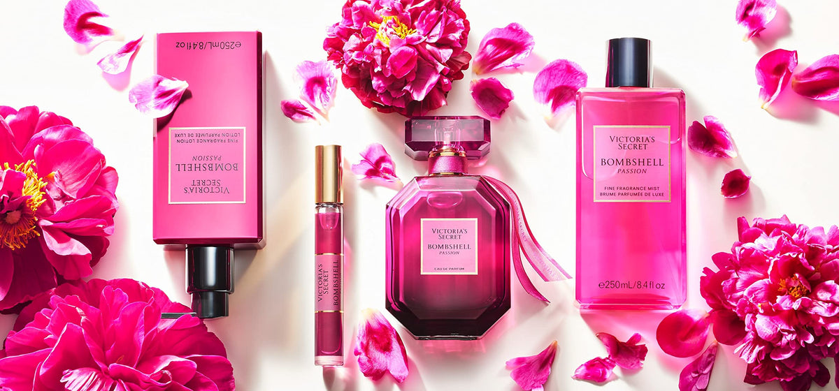 Victoria's Secret Brume de Parfum Bombshell Passion 250 ml avec étiquette