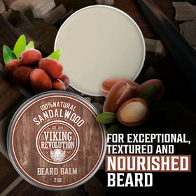 Viking Revolution baume à barbe dans une routine de soins