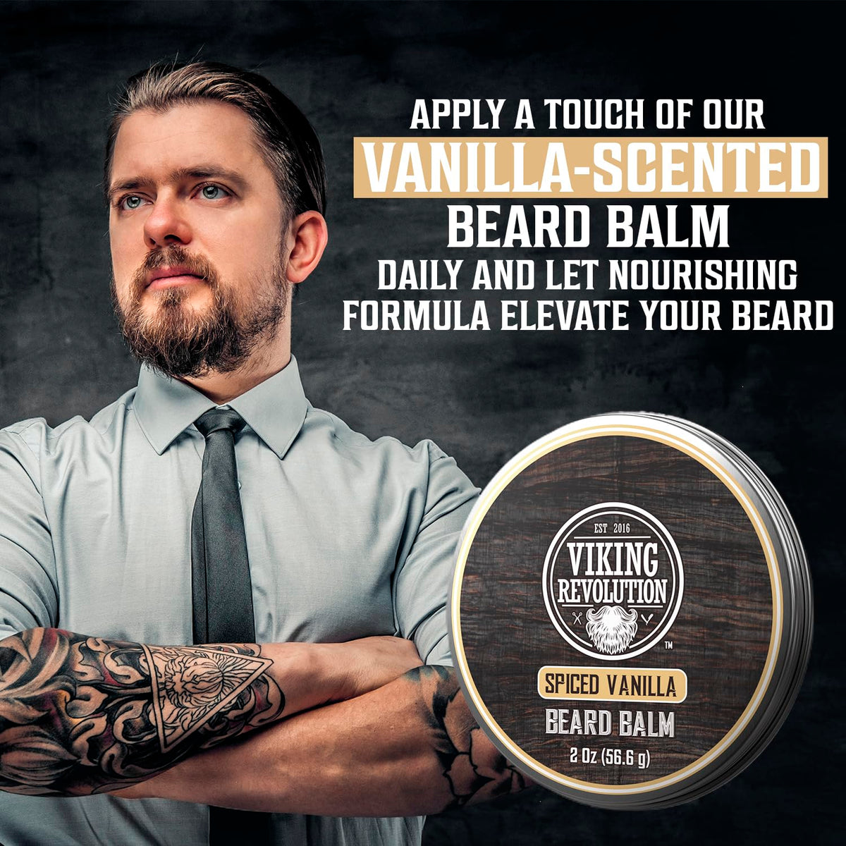 Viking Revolution Baume à Barbe Vanille Épicée texture du produit