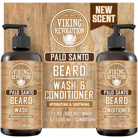 Viking Revolution set de nettoyage et conditionneur de barbe 17oz vue avant
