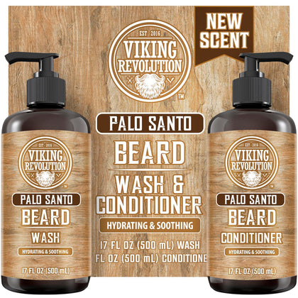 Viking Revolution set de nettoyage et conditionneur de barbe 17oz vue avant