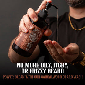 Viking Revolution Shampoing à Barbe 17 oz avec mousse riche