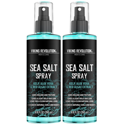 Viking Revolution Spray de Sel Marin pour Hommes 8,8oz vue de face
