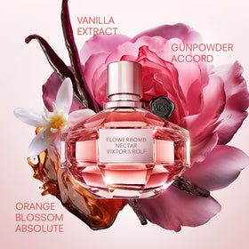 Viktor&Rolf Flowerbomb Nectar Eau de Parfum 100ml bouteille côté