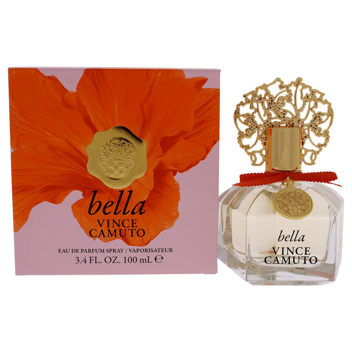 Vince Camuto Bella Eau de Parfum 100 ml vue avant avec packaging