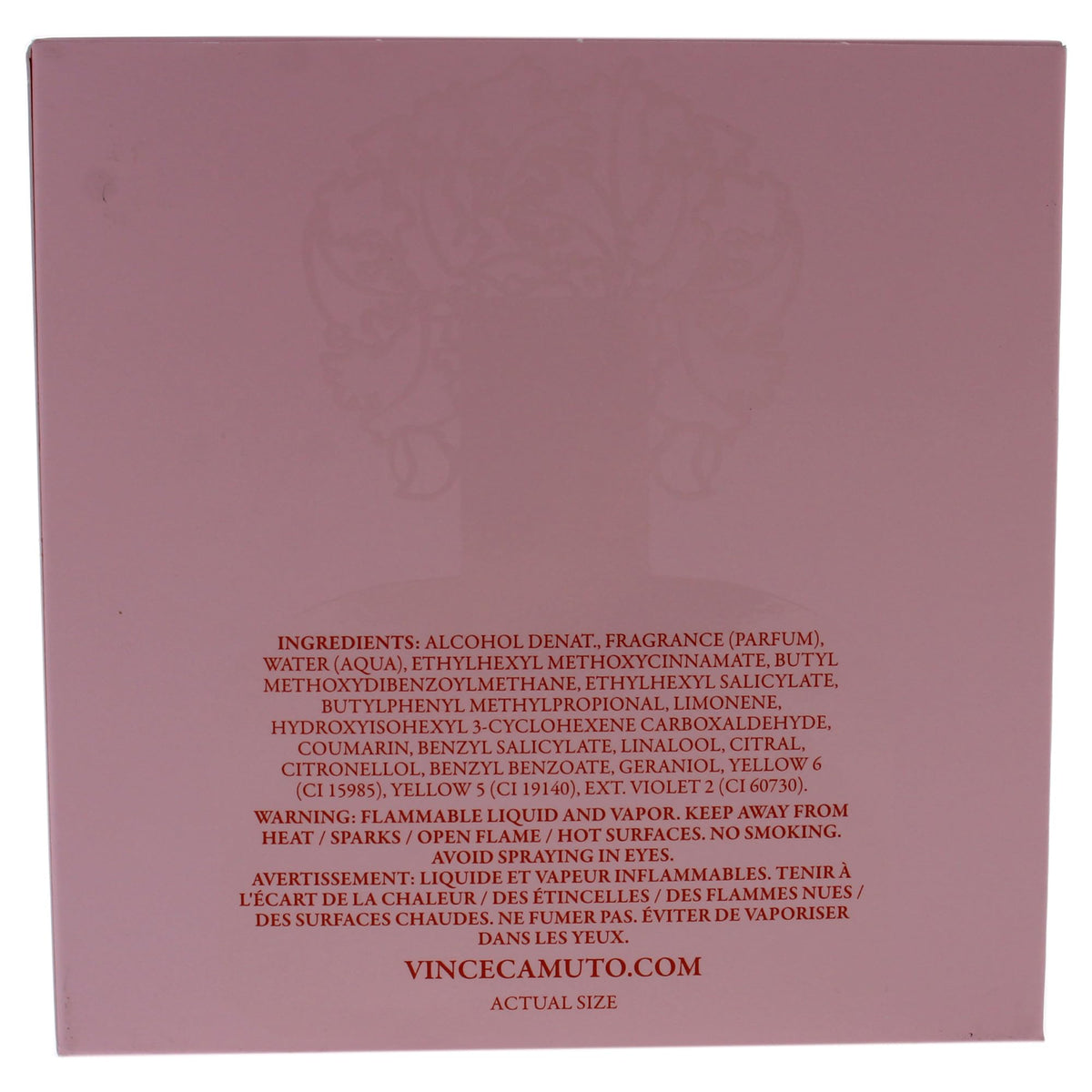 Vince Camuto Bella parfum 100 ml en milieu de vie