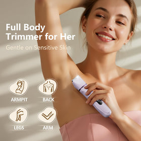 Virelle Épilateur avec tête interchangeable pour rasage