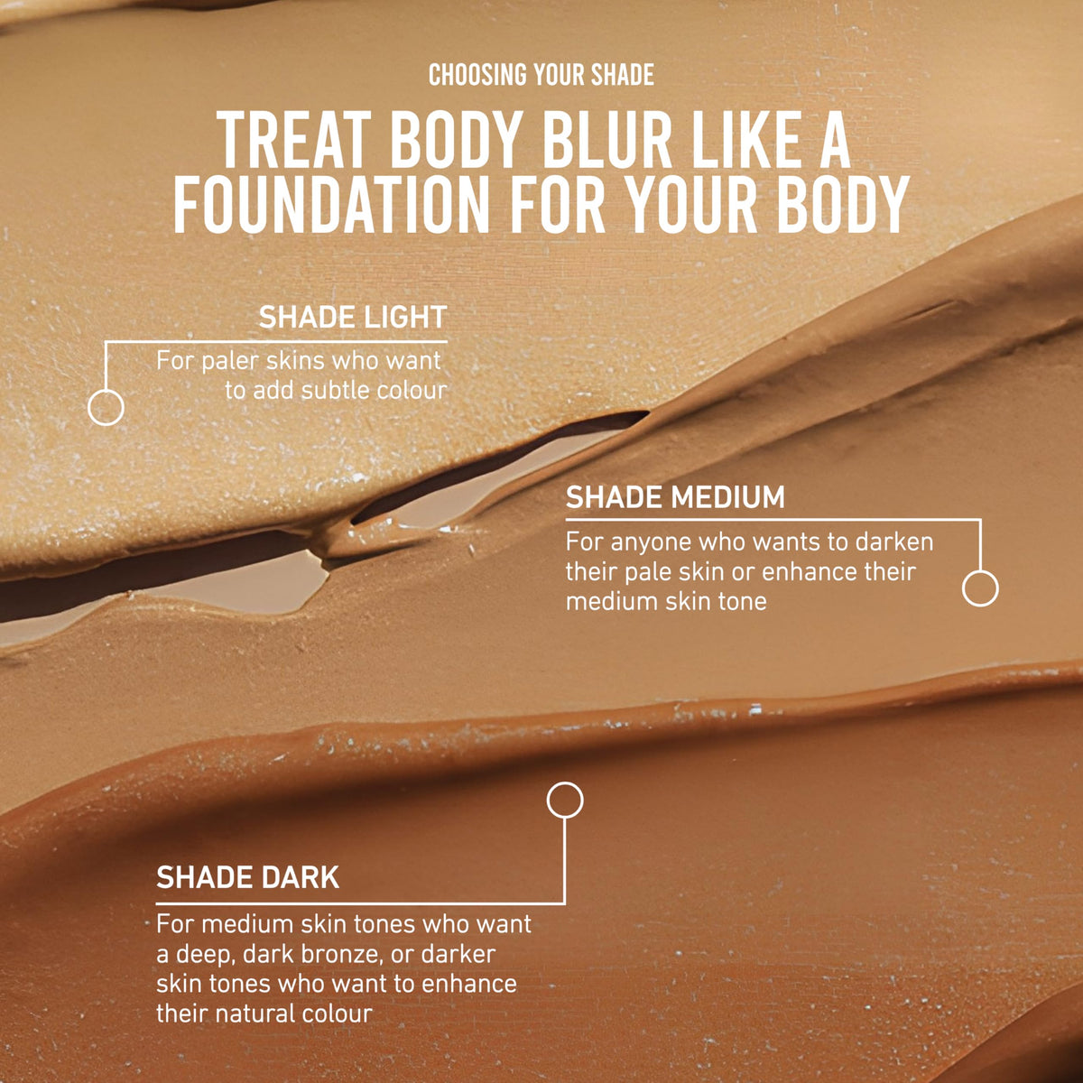 VITA LIBERATA Body Blur près d'un pinceau de maquillage