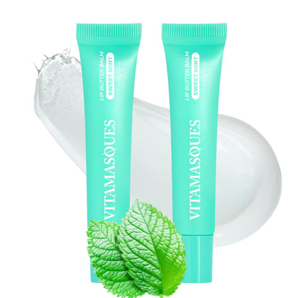 Vitamasques Baume à Lèvres Menthe Douce Pack de 2
