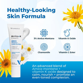 VitaMedica Crème Arnica + Vitamine K 50g application sur peau
